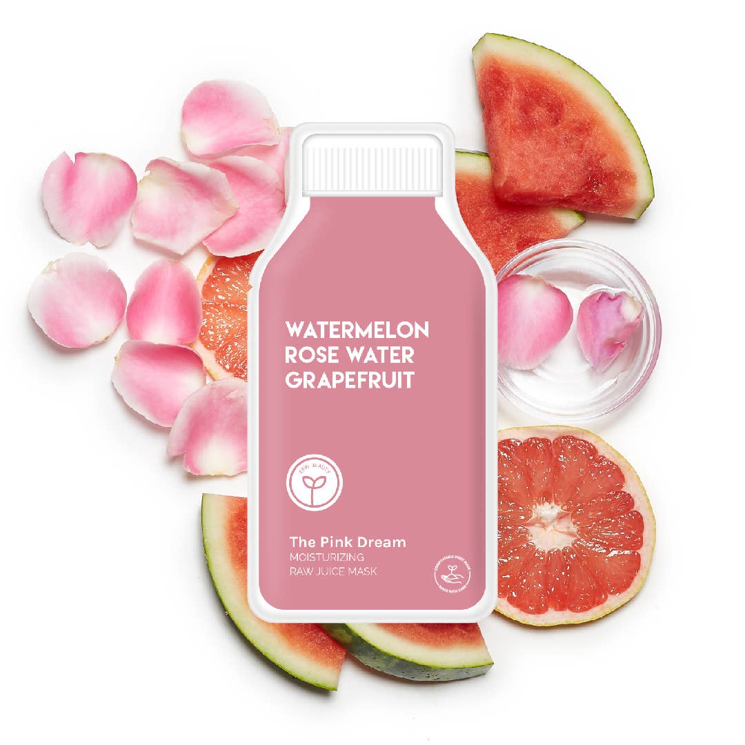 ESW Beauty - The Pink Dream Moisturizing Raw Juice Sheet Mask