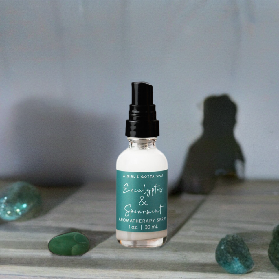 A Girl's Gotta Spa! - Eucalyptus and Spearmint Aromatherapy & Sleep Spray