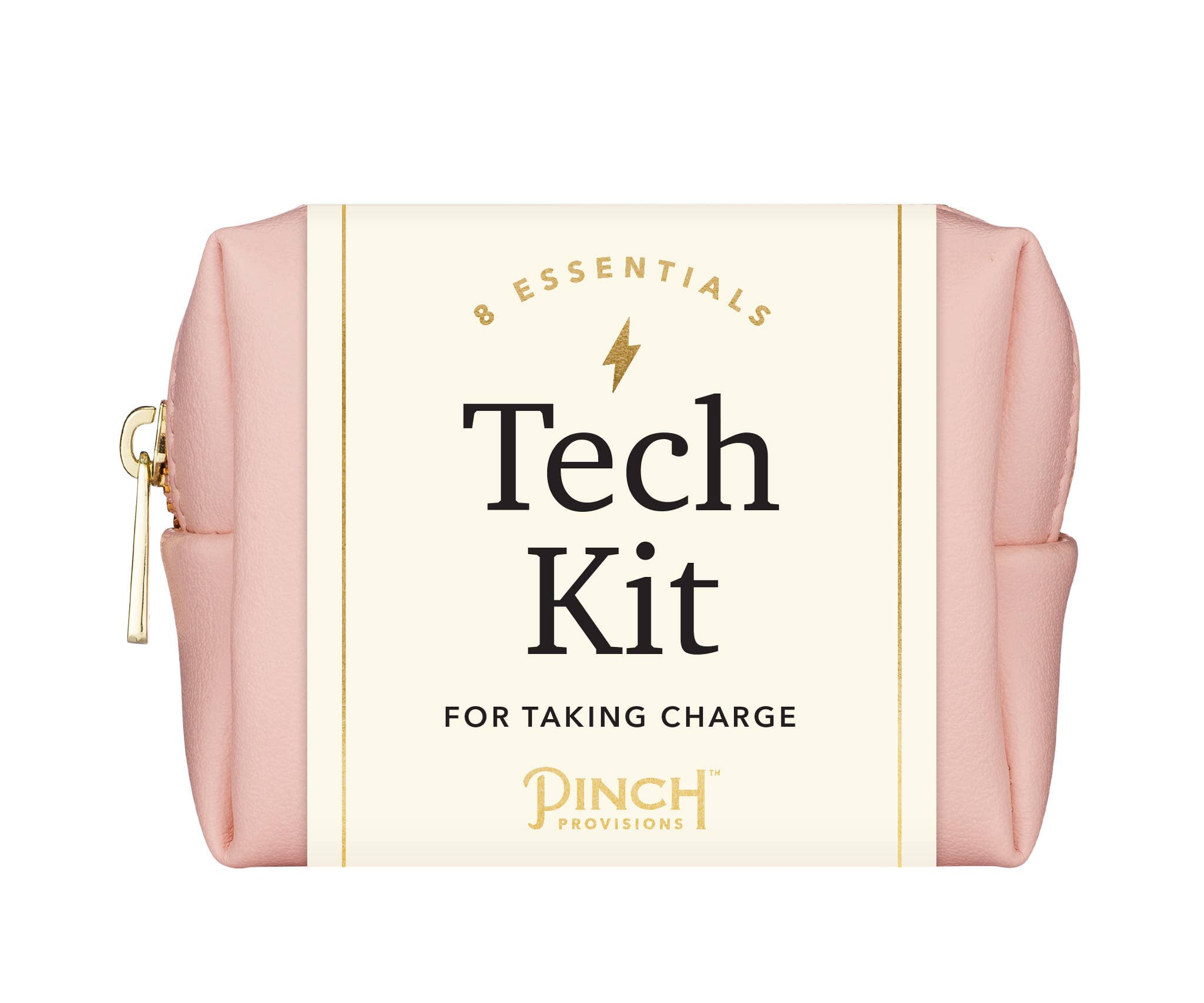 Pinch Provisions - Vegan Leather Tech Kit - Stocking Stuffers: Cognac