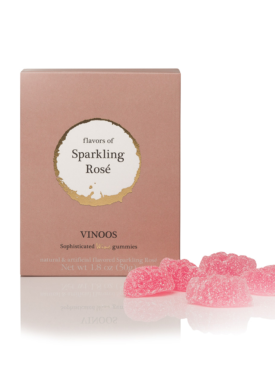 Vinoos Sparkling Rose' Gummies