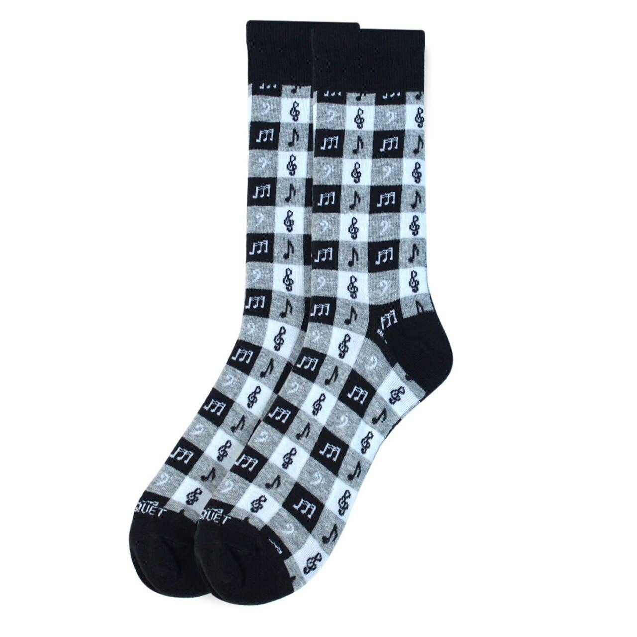 Parquet - Music Notes Novelty Socks for Men
