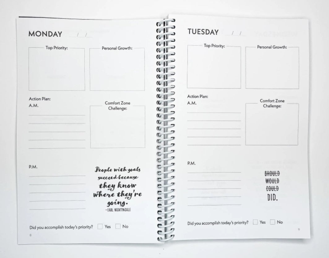 One Ray Journal Daily Goal Journal