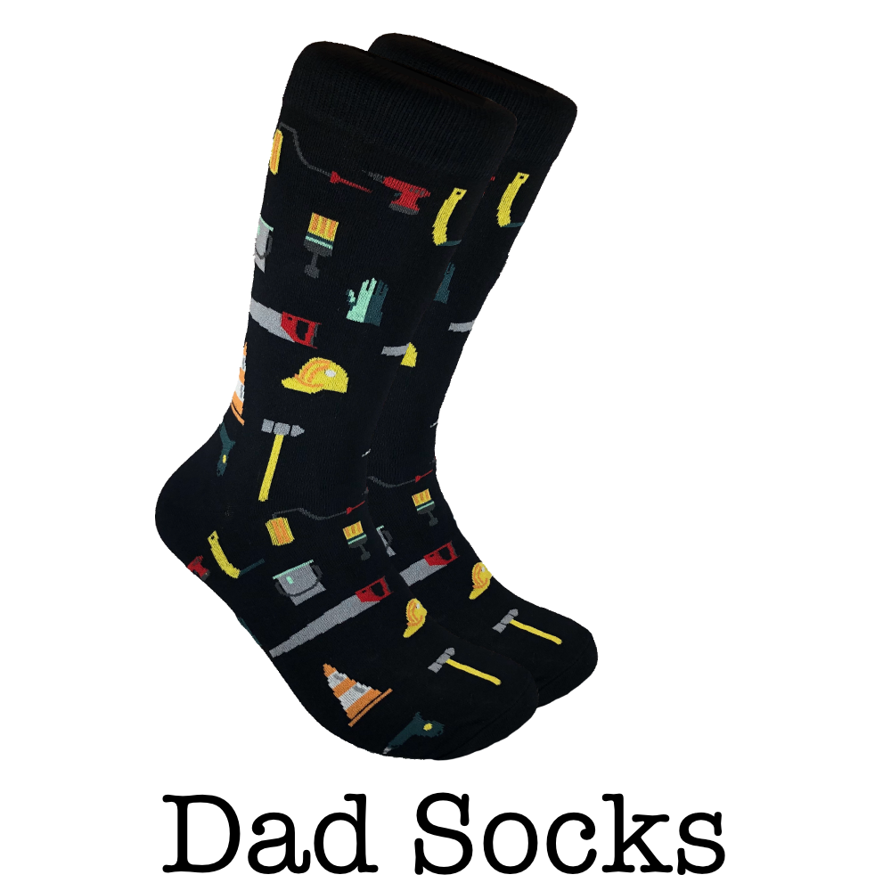 Threaded Pear Crazy Socks Dad Socks